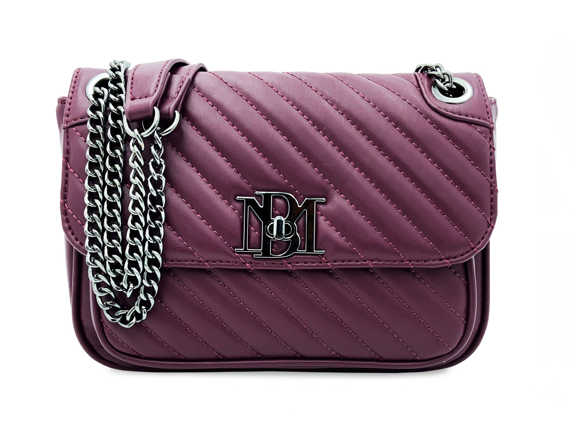 Badgley Mischka "Quilted Flap Crossbody"