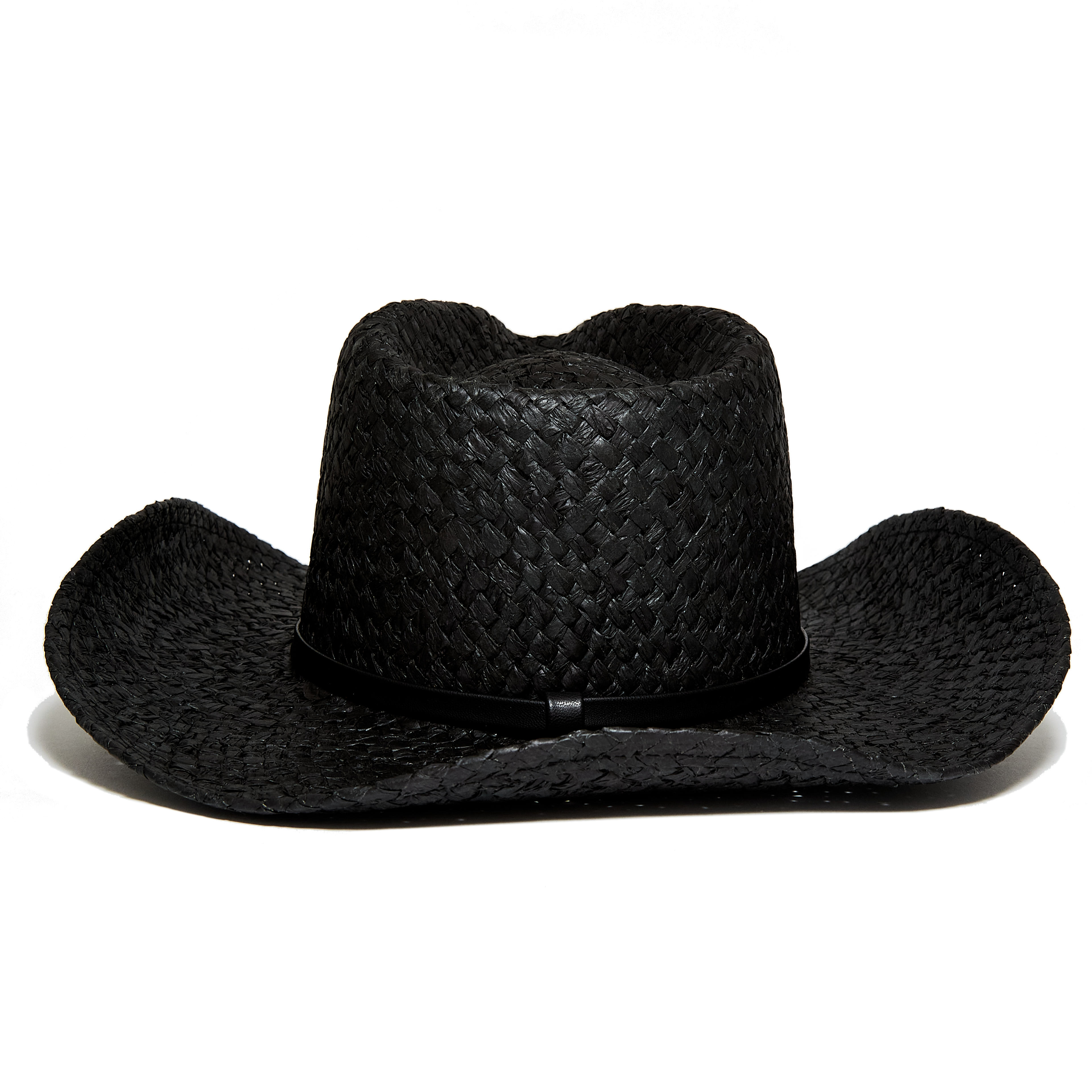 VON DUTCH BLACK & WHITE CLASSIC COWBOY HAT