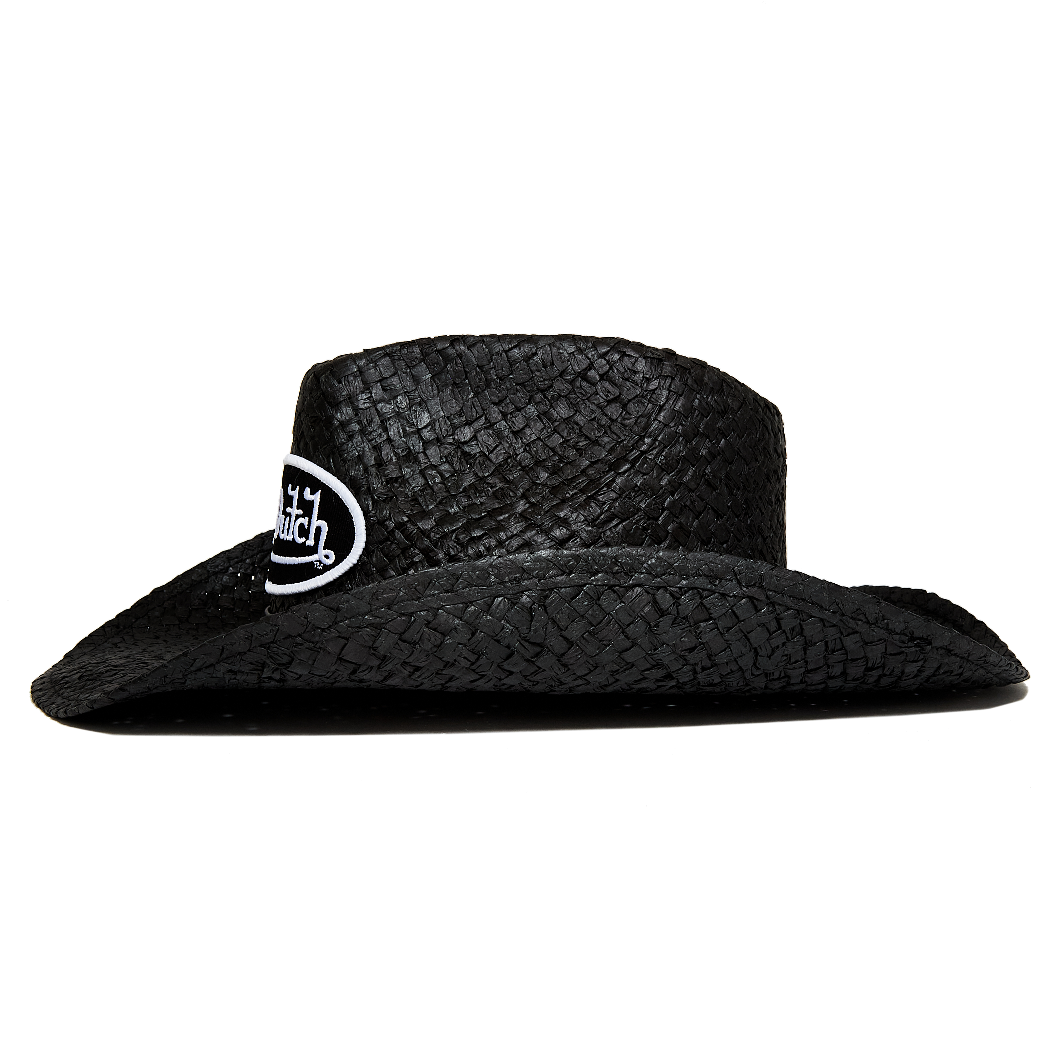 VON DUTCH BLACK & WHITE CLASSIC COWBOY HAT