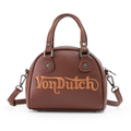 VON DUTCH CHOPPER CROSS BOWLING BAG BROWN