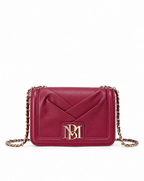 Badgley Mischka Small Pleated Crossbody Bag