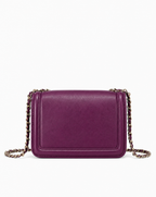Badgley Mischka Small Pleated Crossbody Bag