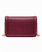 Badgley Mischka Small Pleated Crossbody Bag