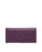 Badgley Mischka Quilted BM Long Wallet
