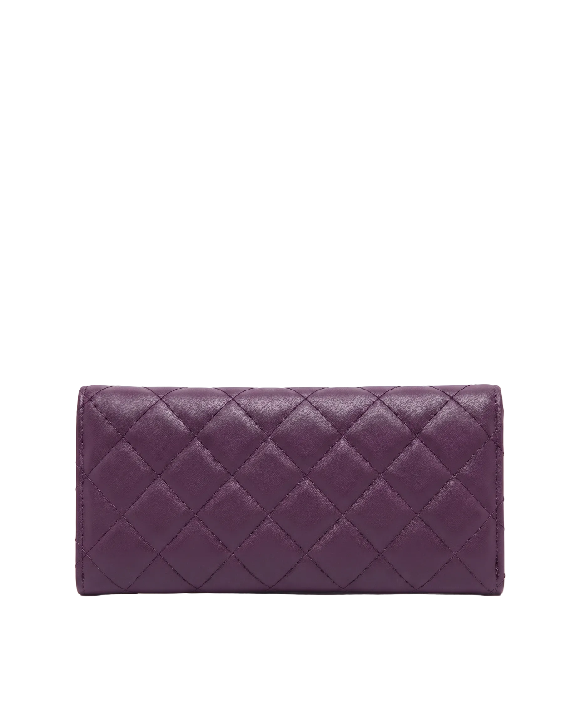 Badgley Mischka Quilted BM Long Wallet