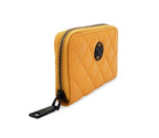 BADGLEY MISCHKA YELLOW SMALL QUILTED WALLET