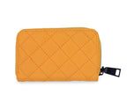 BADGLEY MISCHKA YELLOW SMALL QUILTED WALLET