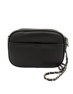 Badgley Mischka Quilted Pearl Mini Purse