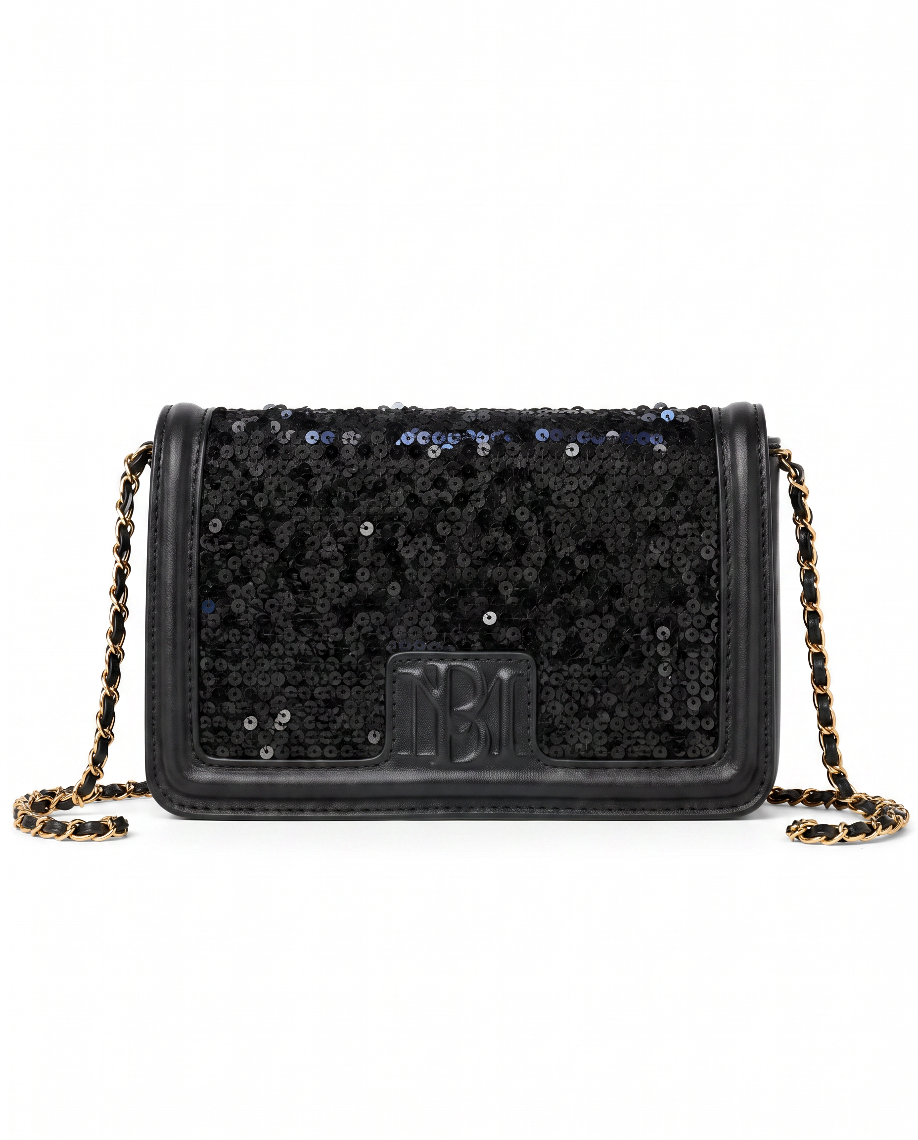 Badgley Mischka Sequin Crossbody Bag