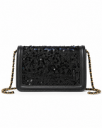 Badgley Mischka Sequin Crossbody Bag