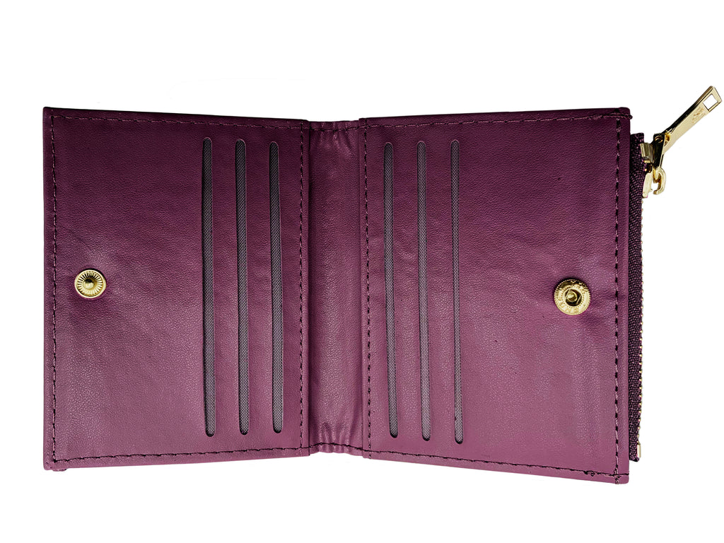 Badgley Mischka coin wallet