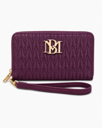 Badgley Mischka Wallet with Wrist Strap