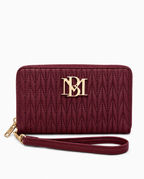 Badgley Mischka Wallet with Wrist Strap