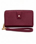 Badgley Mischka Wallet with Wrist Strap