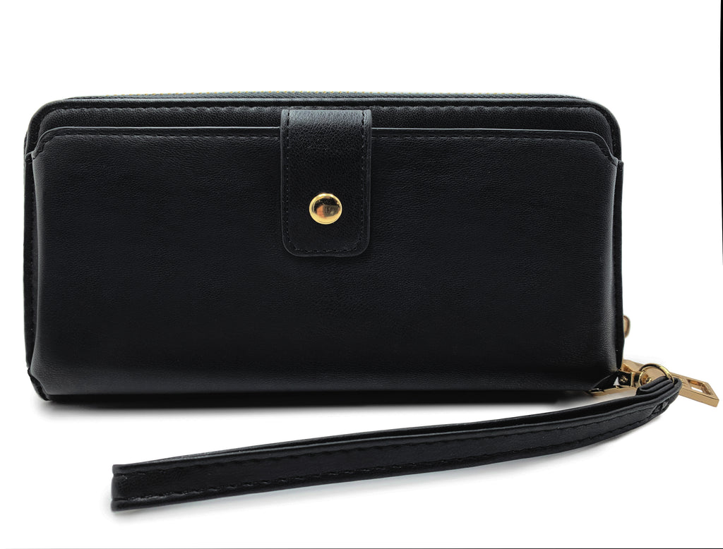 Badgley Mischka Wallet with Wrist Strap
