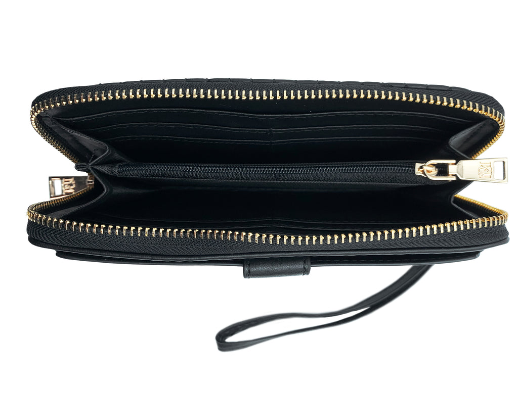 Badgley Mischka Wallet with Wrist Strap