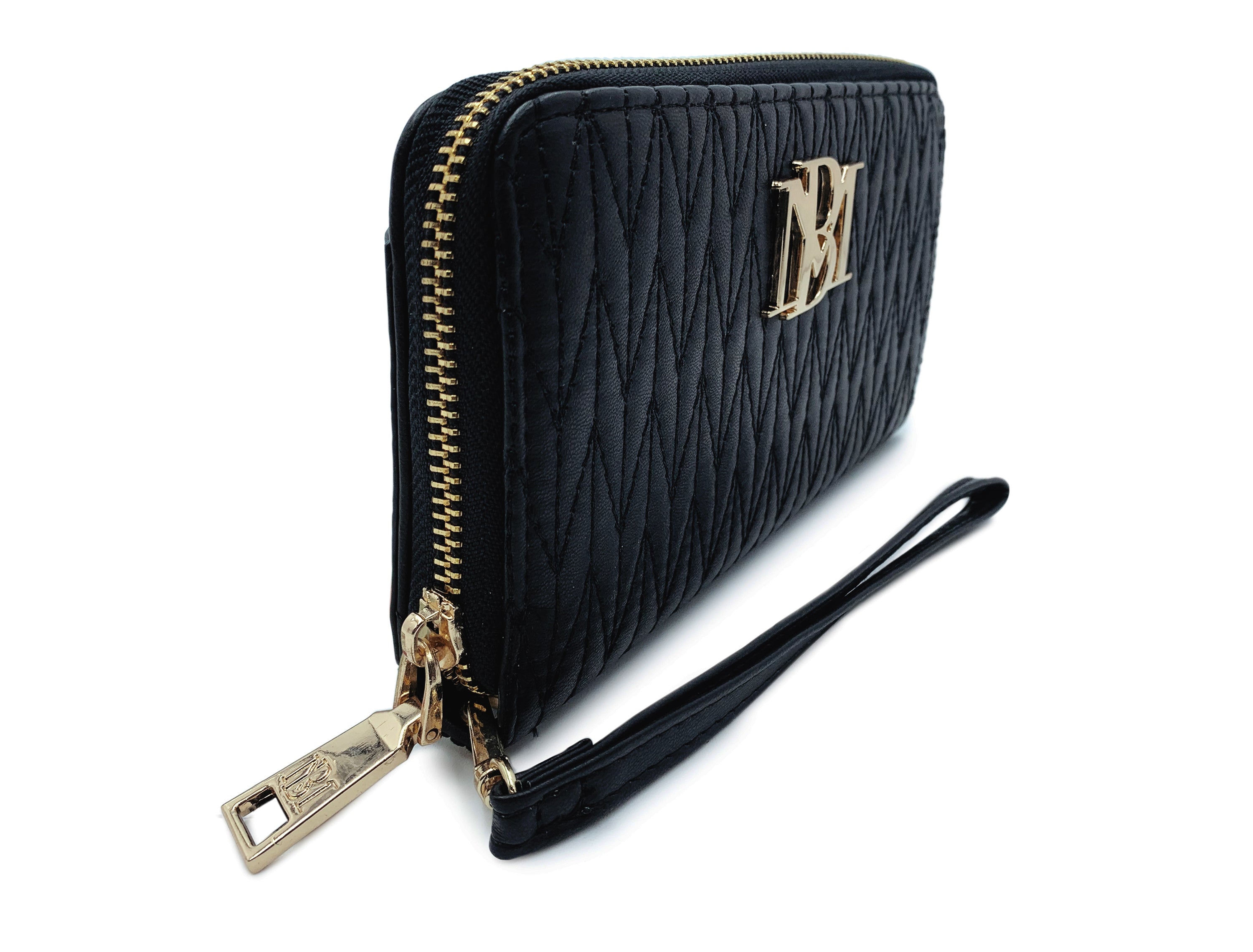 Badgley Mischka Wallet with Wrist Strap