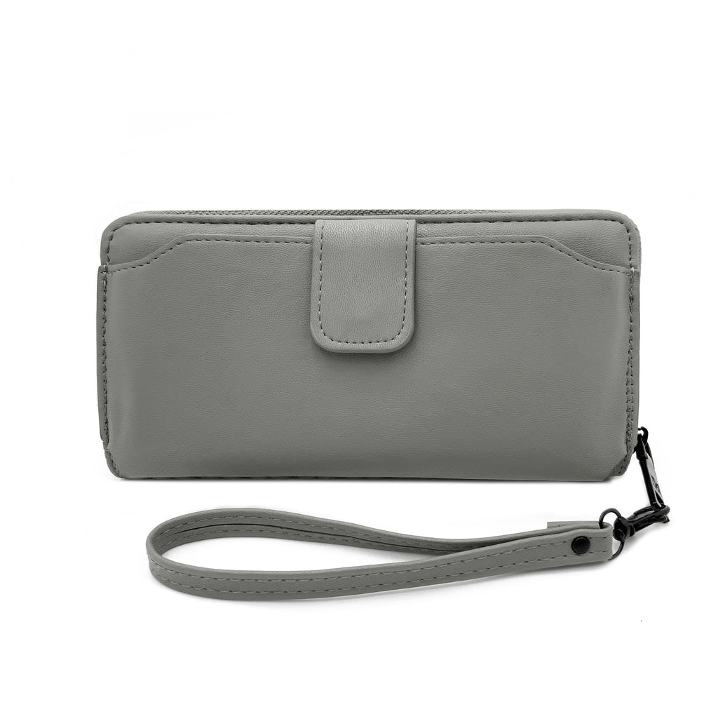 Badgley Mischka Wallet with Wrist Strap