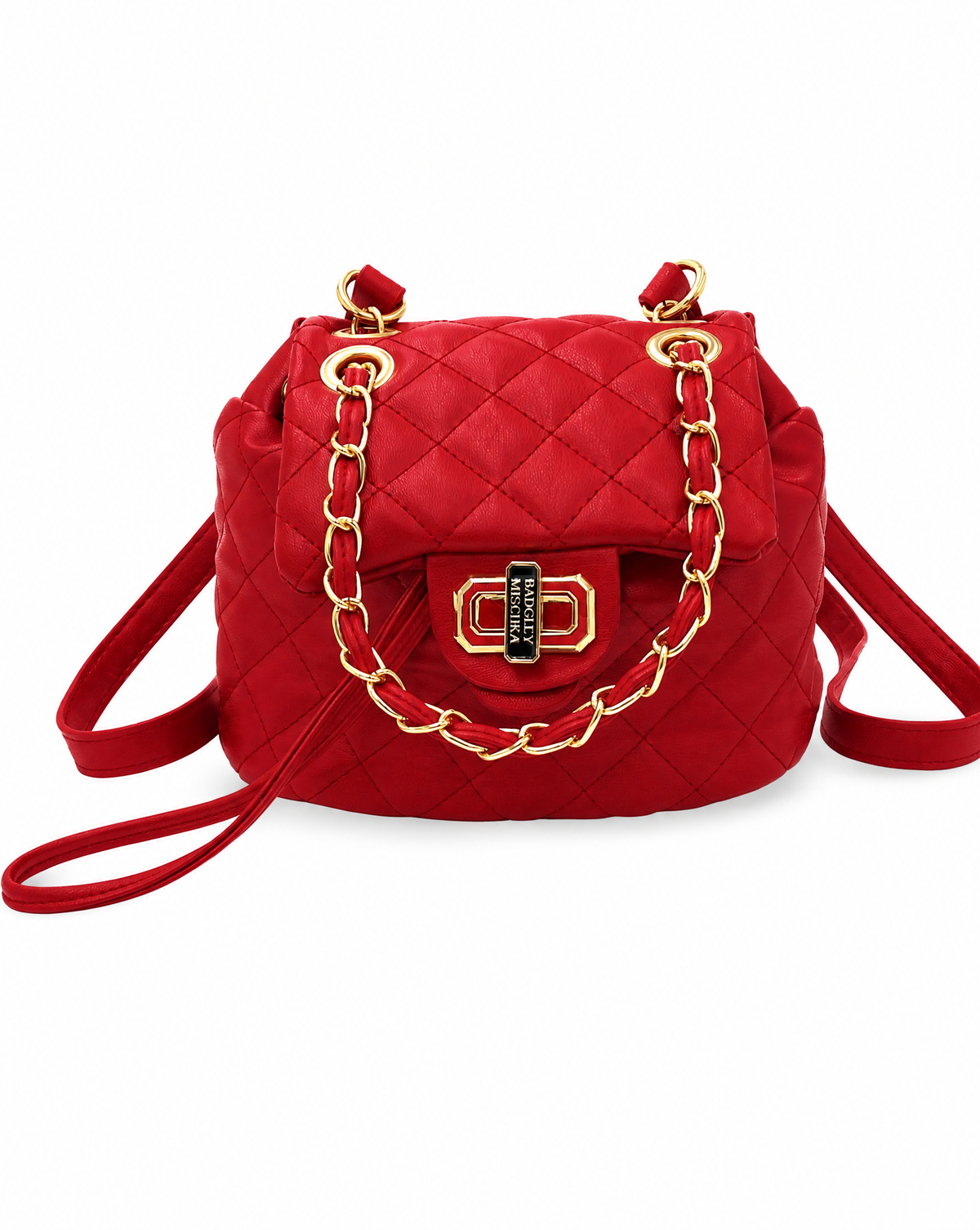 Badgley Mischka Micro Quilted Backpack