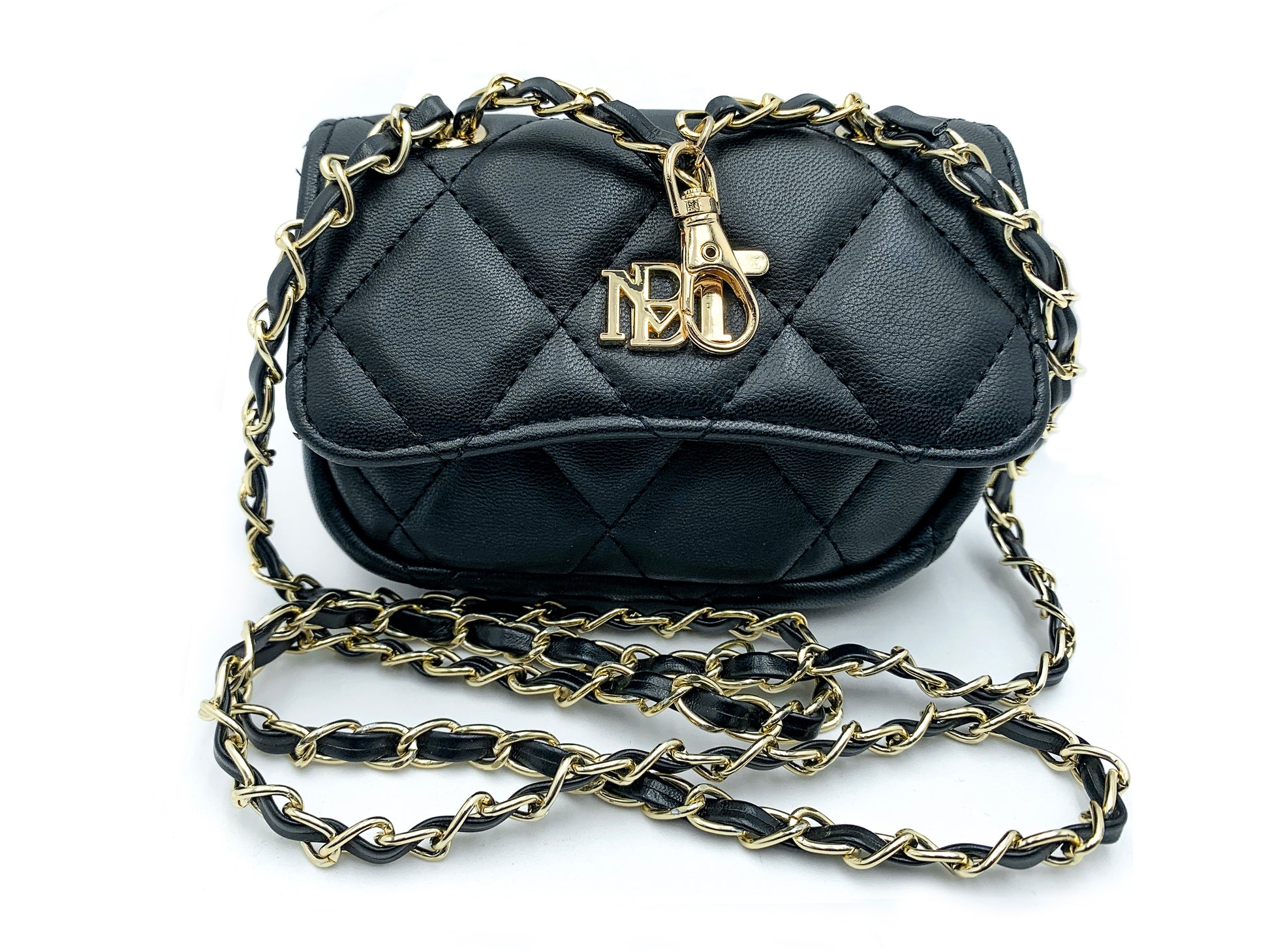Badgley Mischka Mini Black Bean Purse