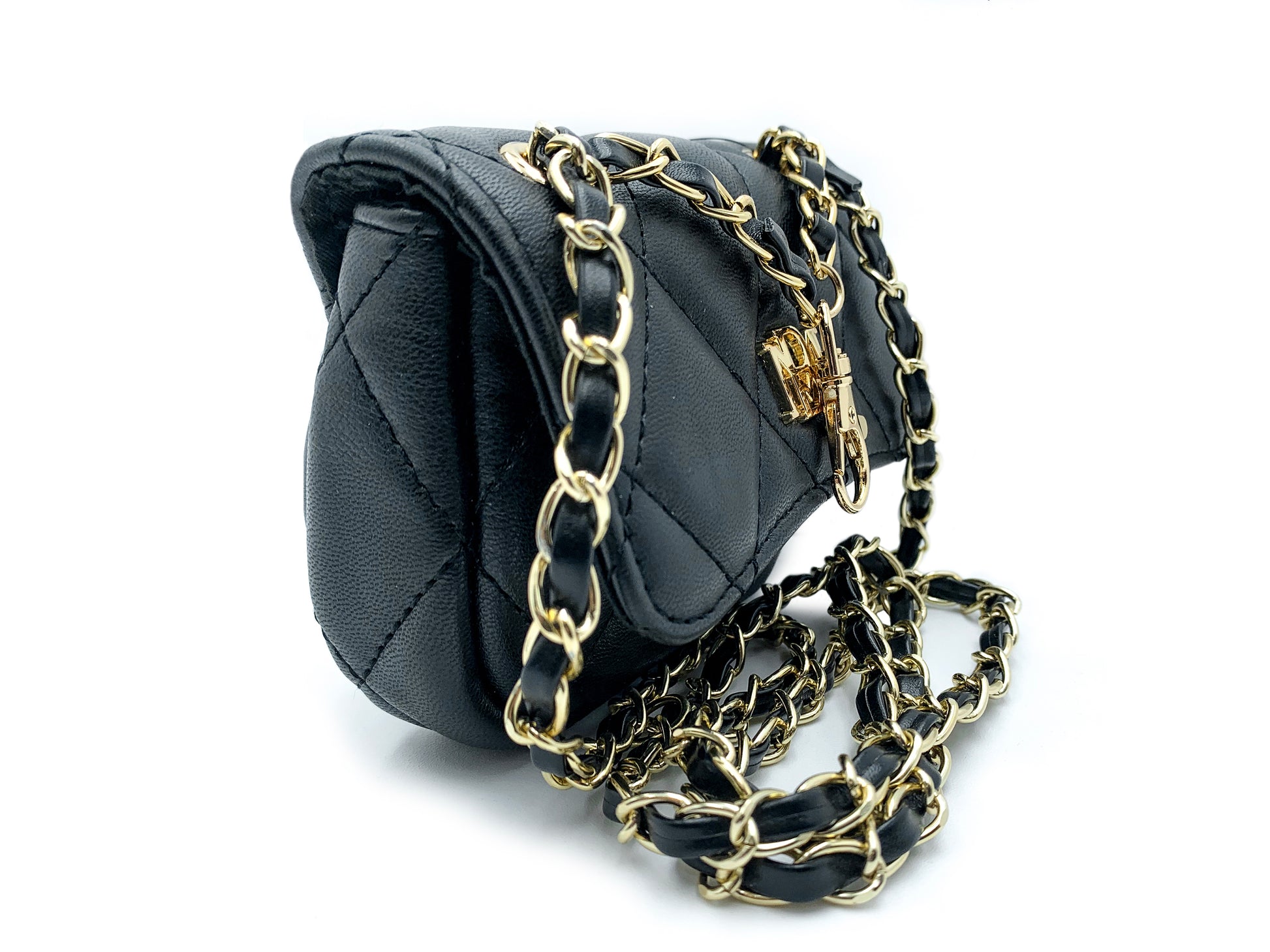 Badgley Mischka Mini Black Bean Purse