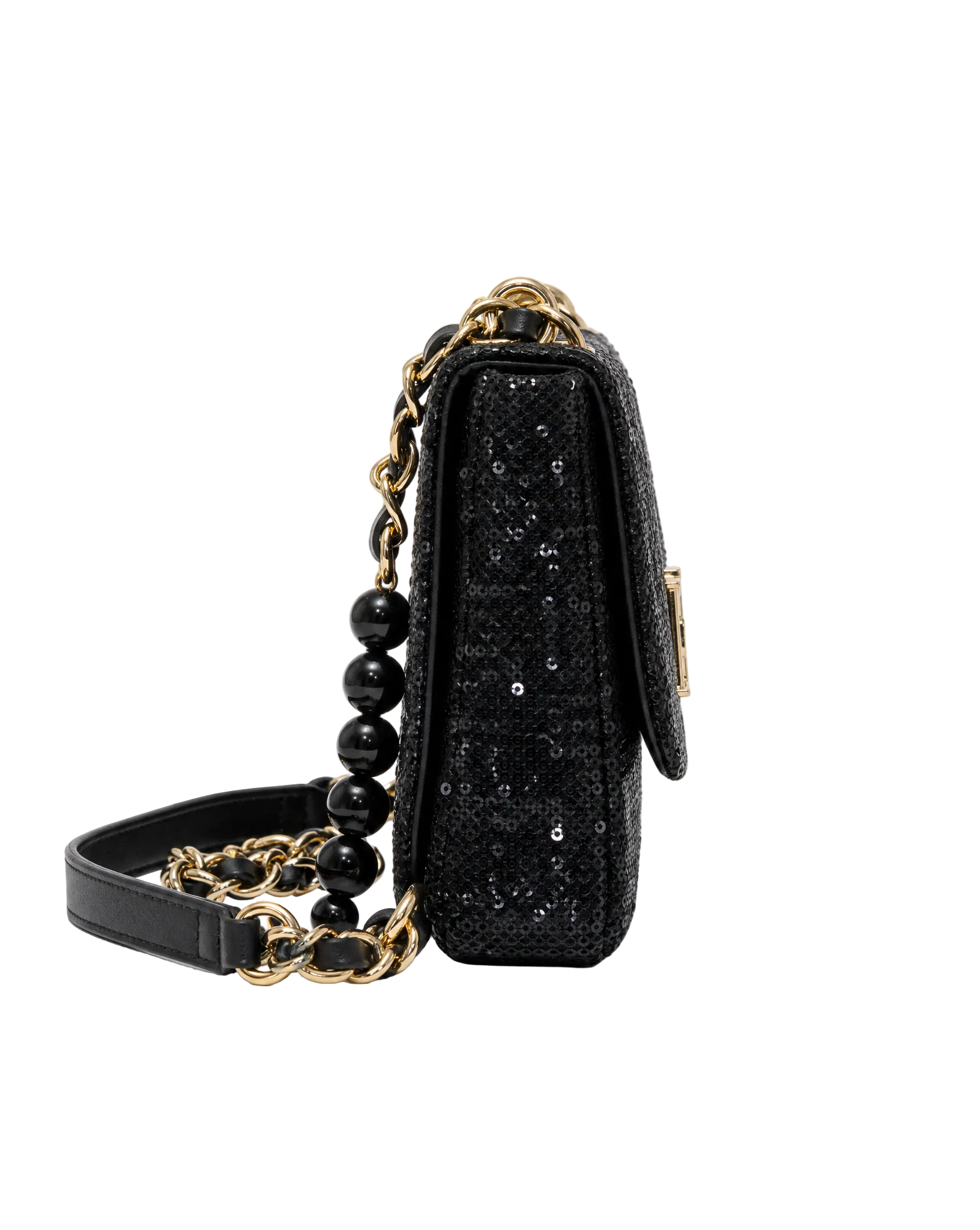 Badgley Mischka Sequin Messenger Crossbody