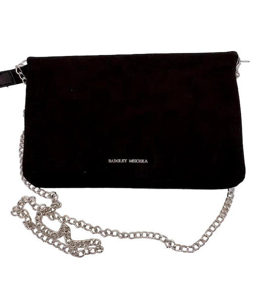 Badgley Mischka Luxe Woven Chain Bag