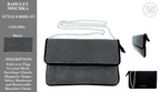 Badgley Mischka Luxe Woven Chain Bag