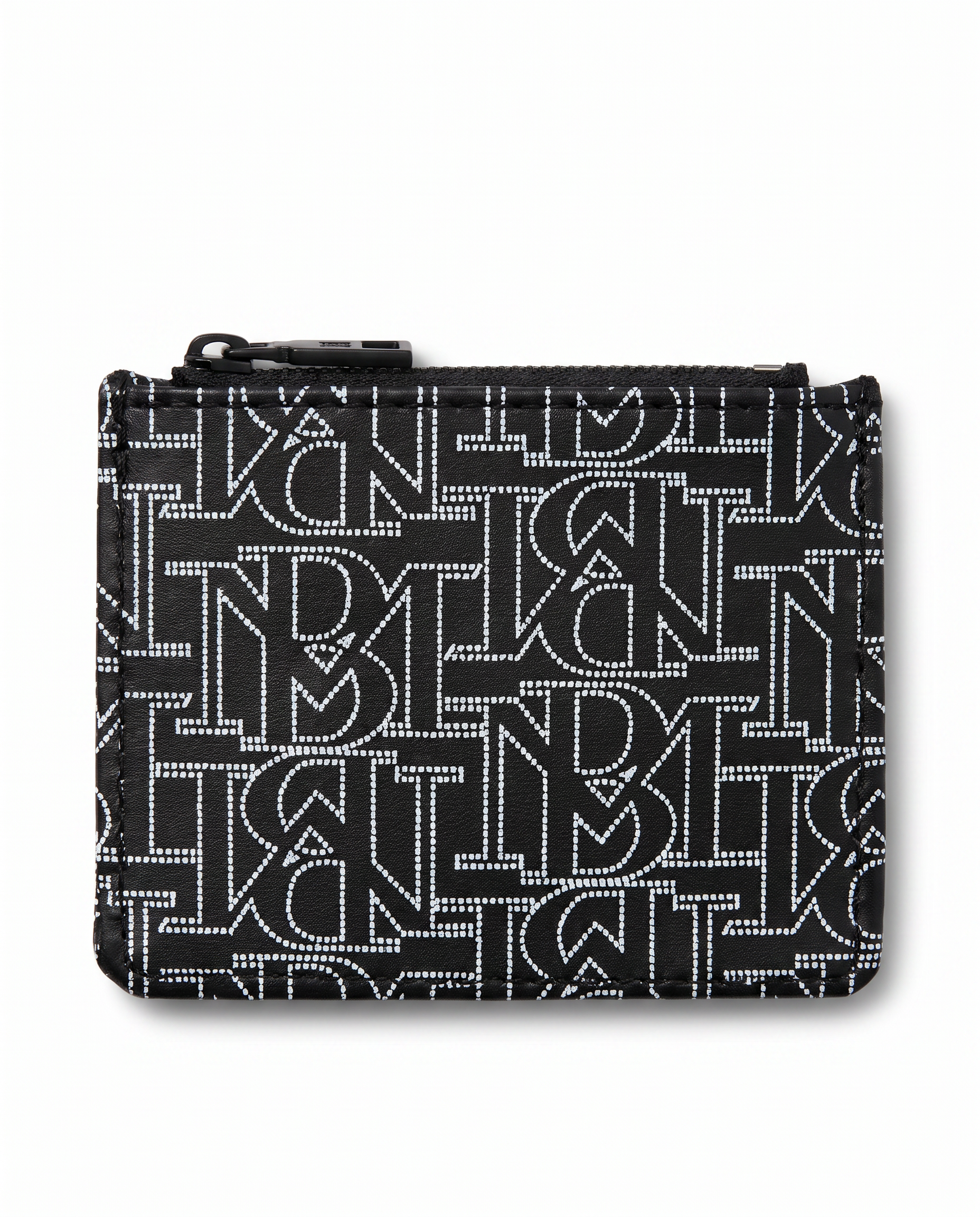 BADGLEY MISCHKA BEIGE PRINTED SMALL WALLET