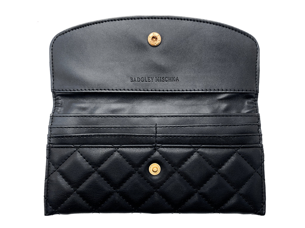 Badgley Mischka long wallet