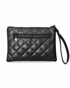 Badgley Mischka Quilted Card Holder Wallet