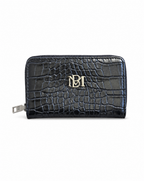 Badgley Mischka Crocodile Print Coin Purse