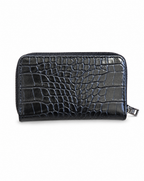 Badgley Mischka Crocodile Print Coin Purse