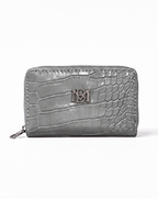 Badgley Mischka Crocodile Print Coin Purse