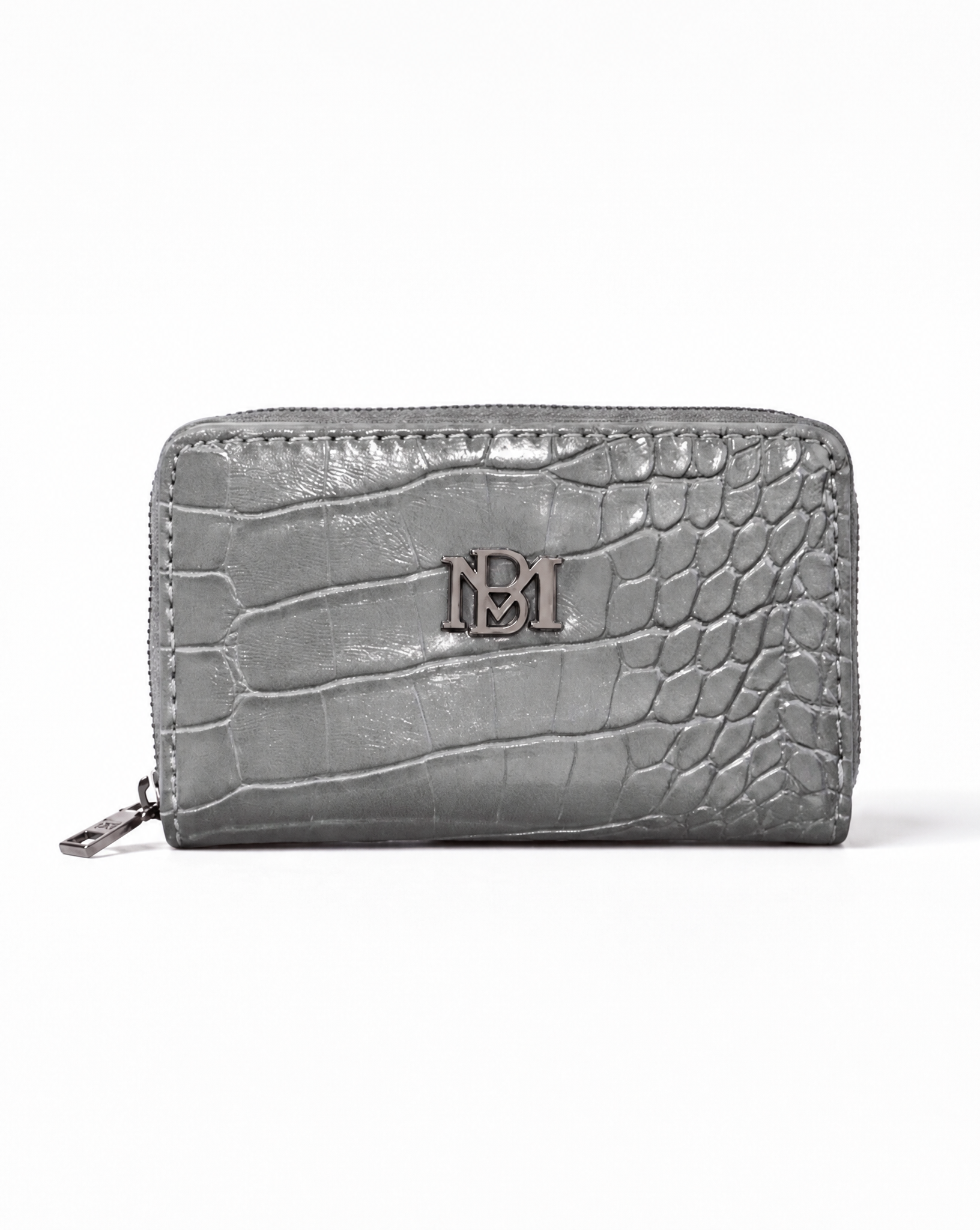 Badgley Mischka Crocodile Print Coin Purse