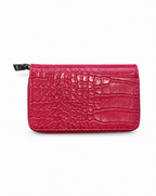 Badgley Mischka Crocodile Print Coin Purse