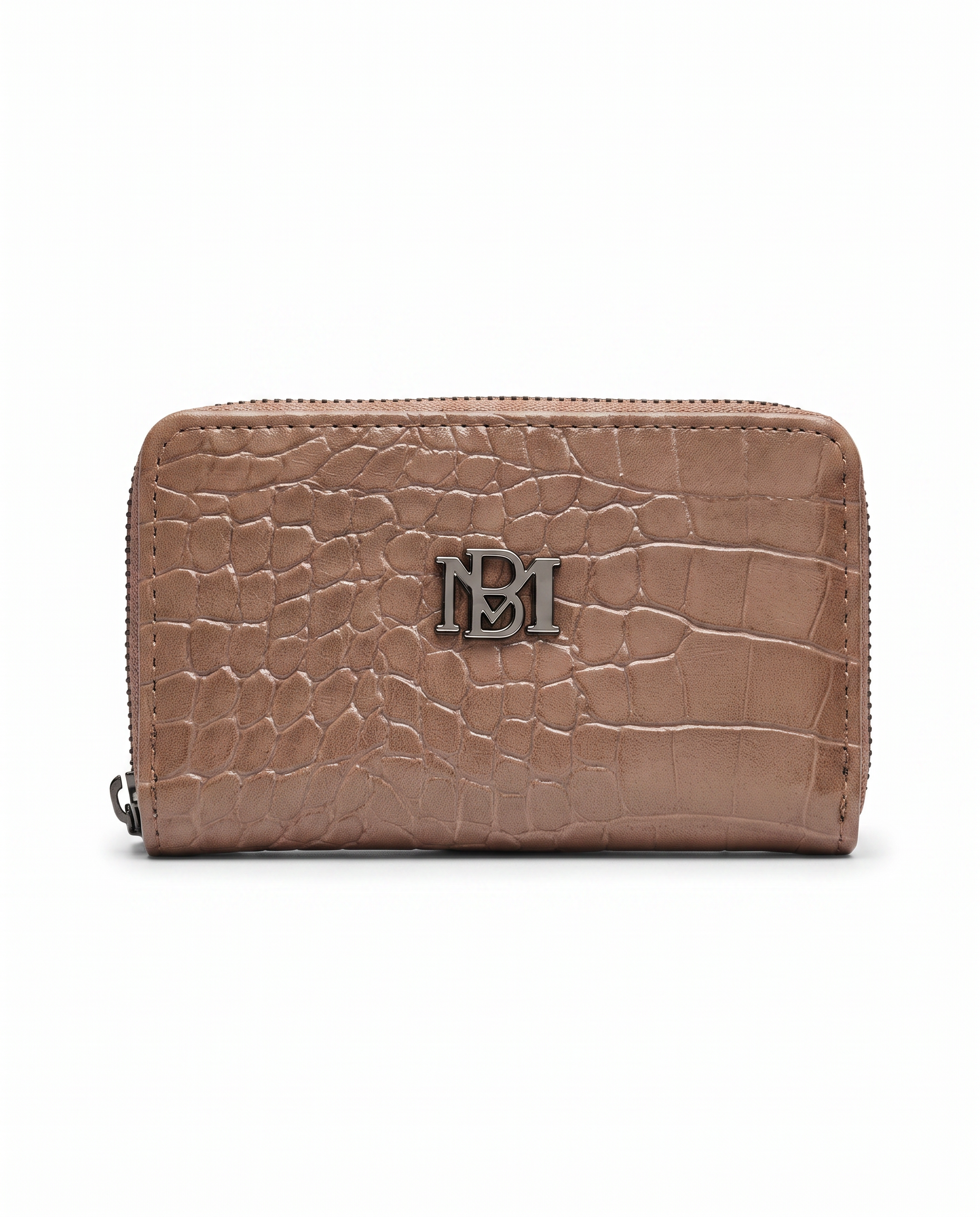 Badgley Mischka Crocodile Print Coin Purse