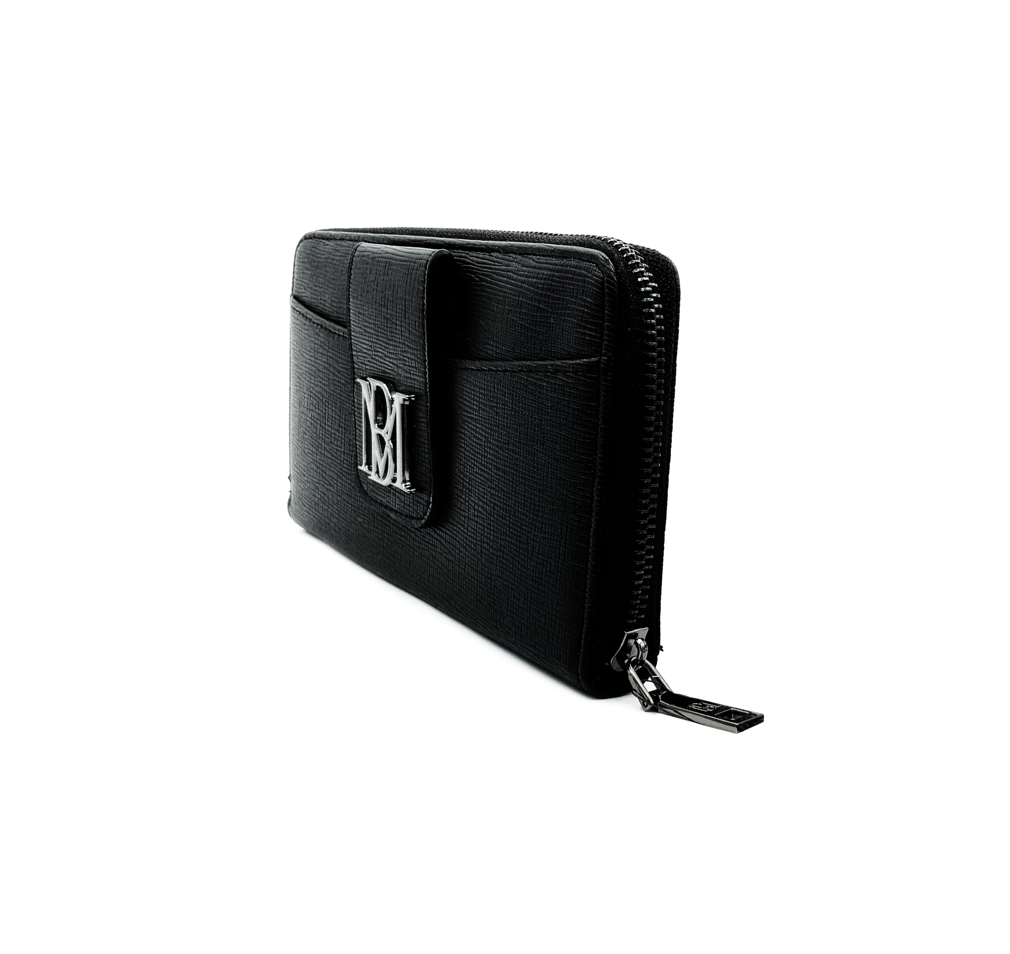 BADGLEY MISCHKA BLACK LONG WALLET