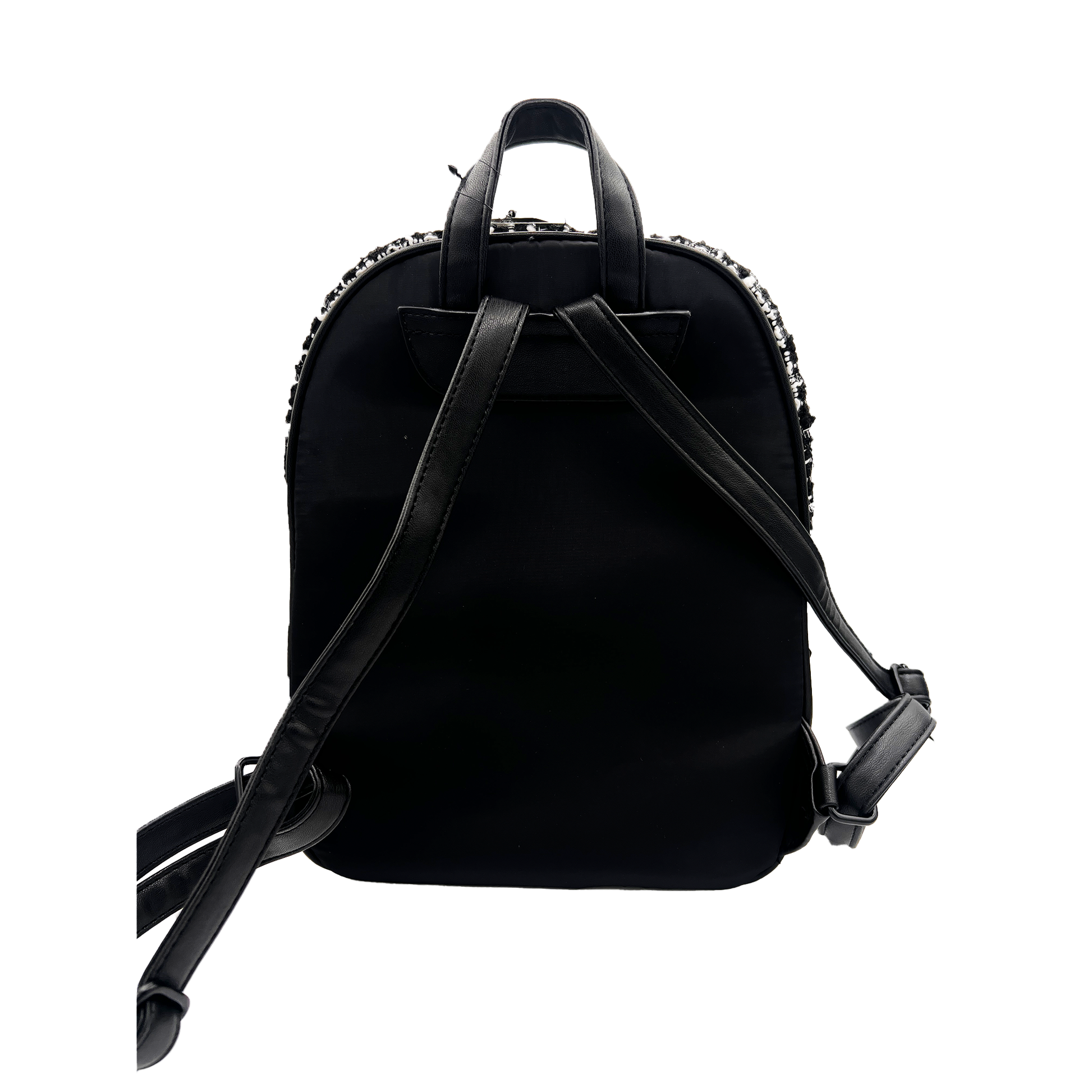 Badgley Mischka Black Tie Backpack