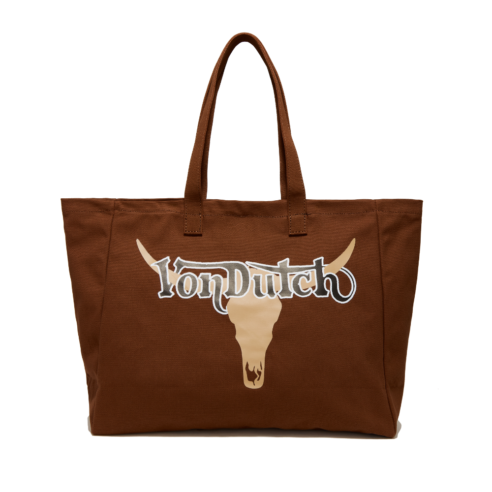VON DUTCH RANCH REBEL BROWN TOTE