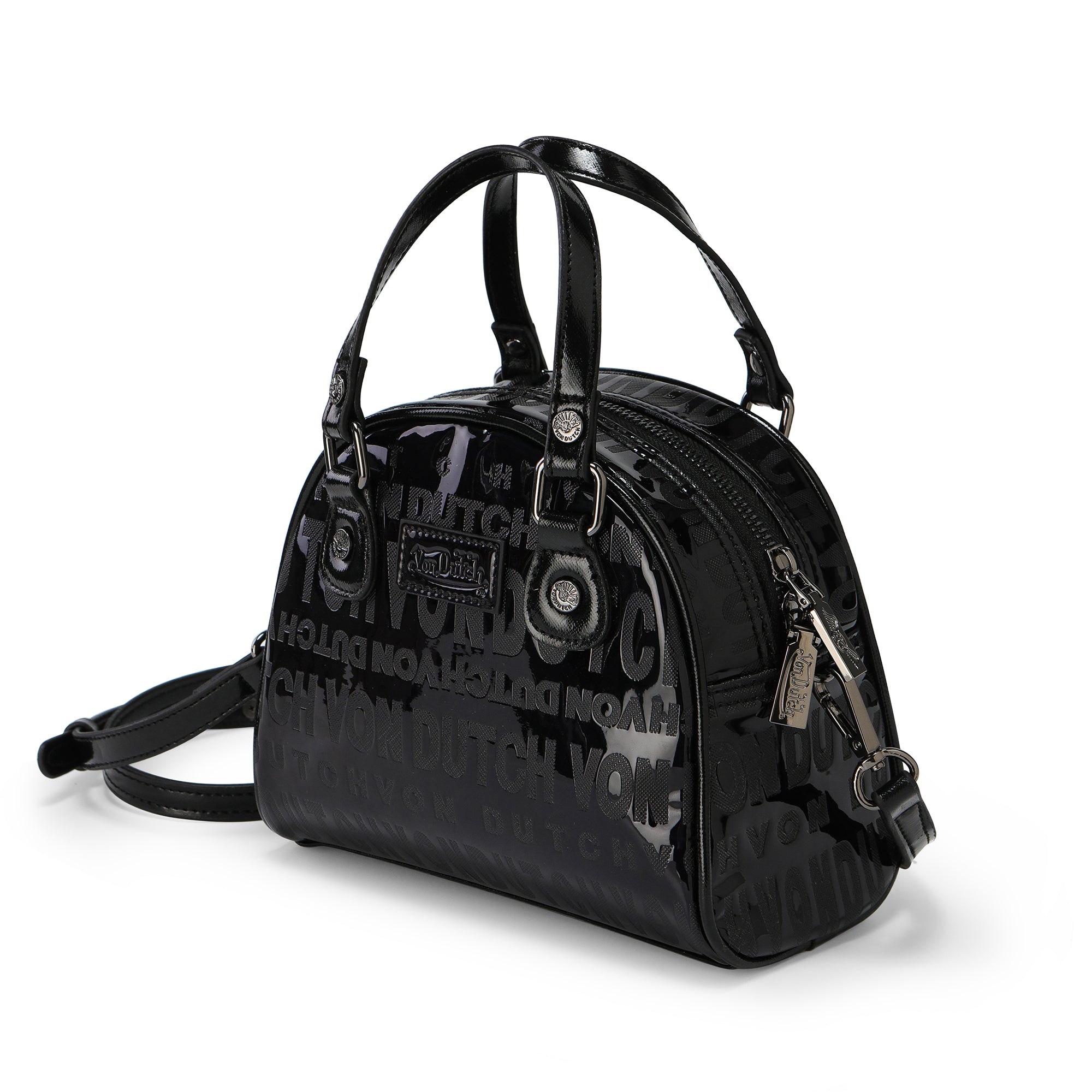 Black Onyx Reflective Bowling Bag