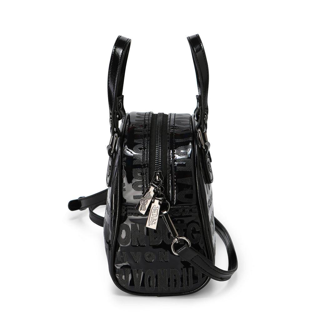 Black Onyx Reflective Bowling Bag