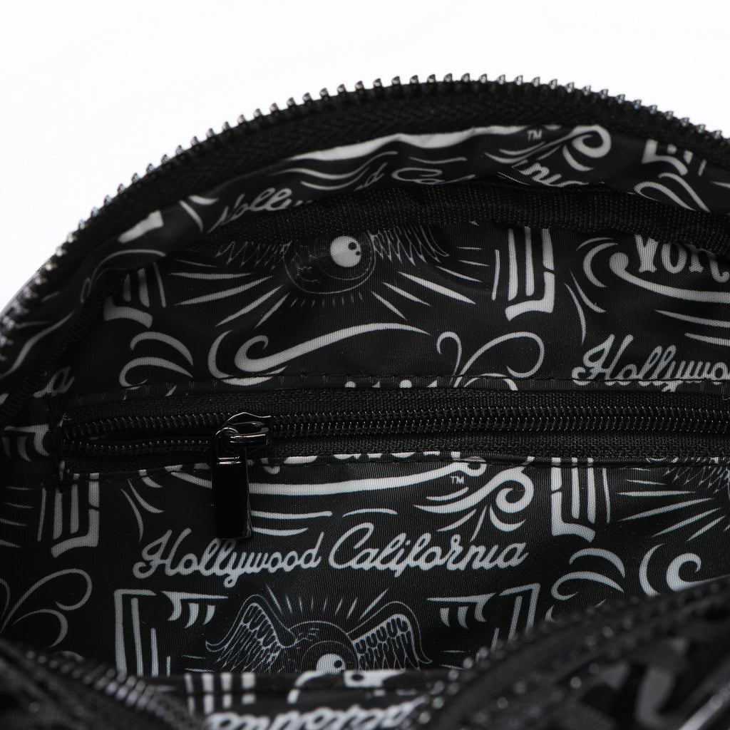 Black Onyx Reflective Bowling Bag