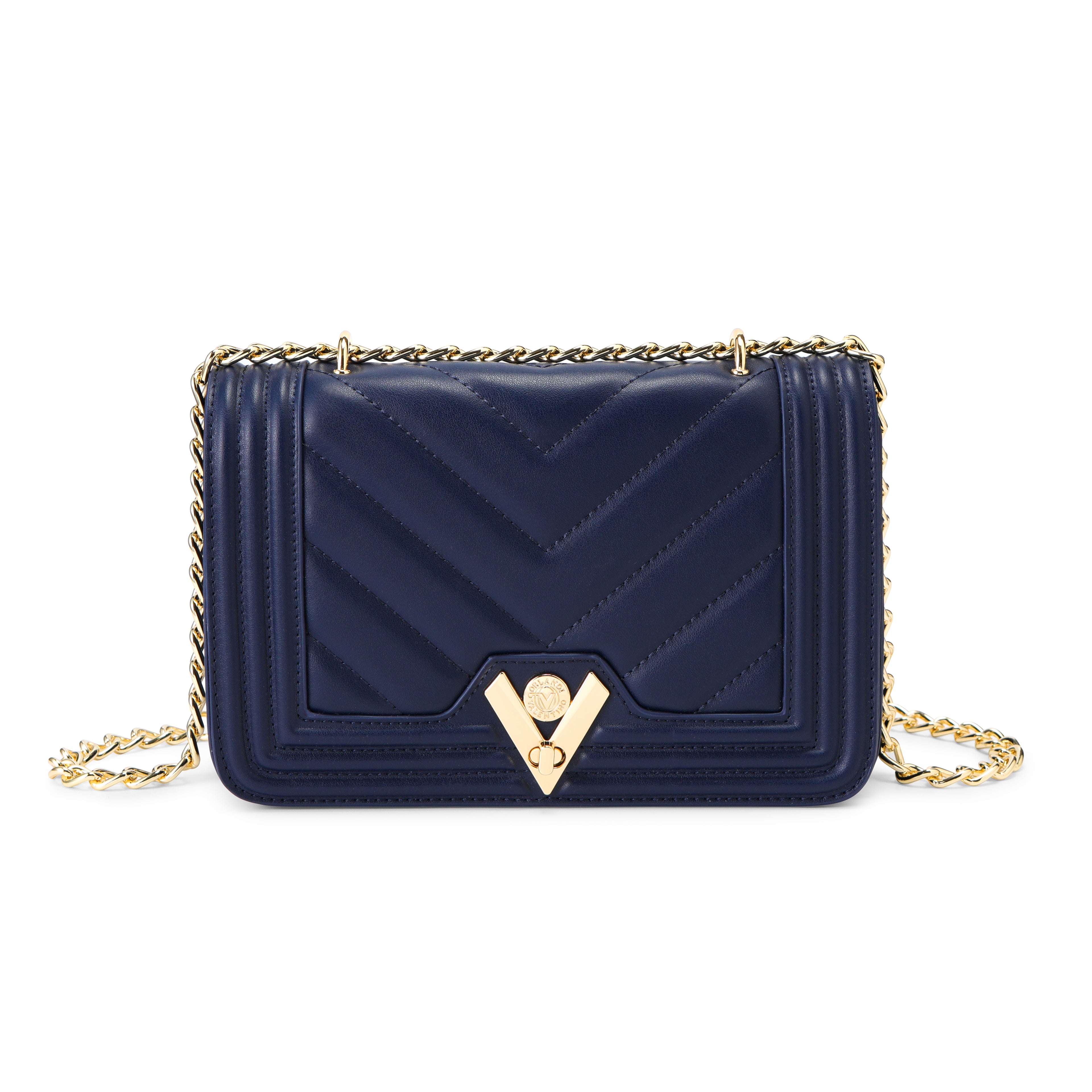 VALENTINO ORLANDI CHEVRON CROSSBODY