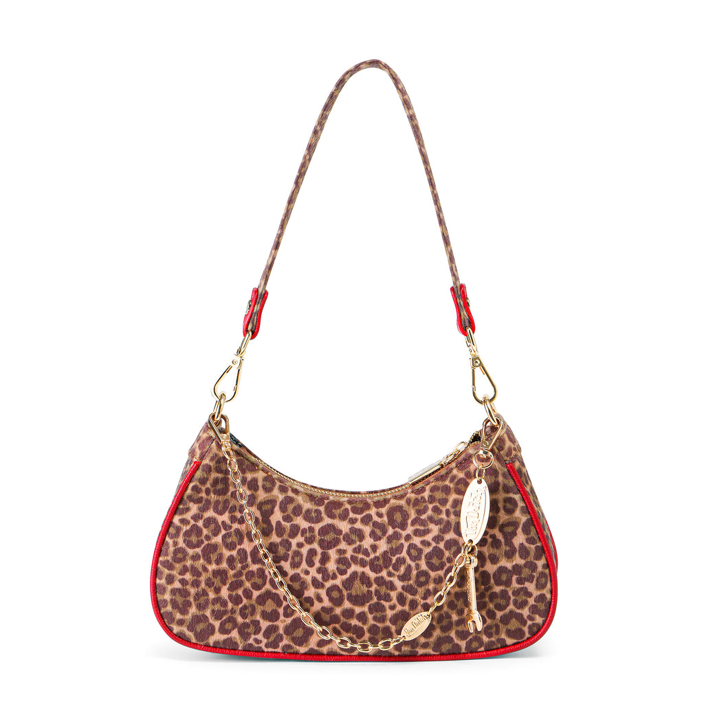 Red Leopard Shoulder Bag