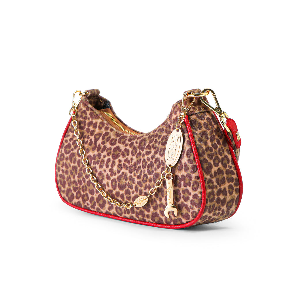 Red Leopard Shoulder Bag