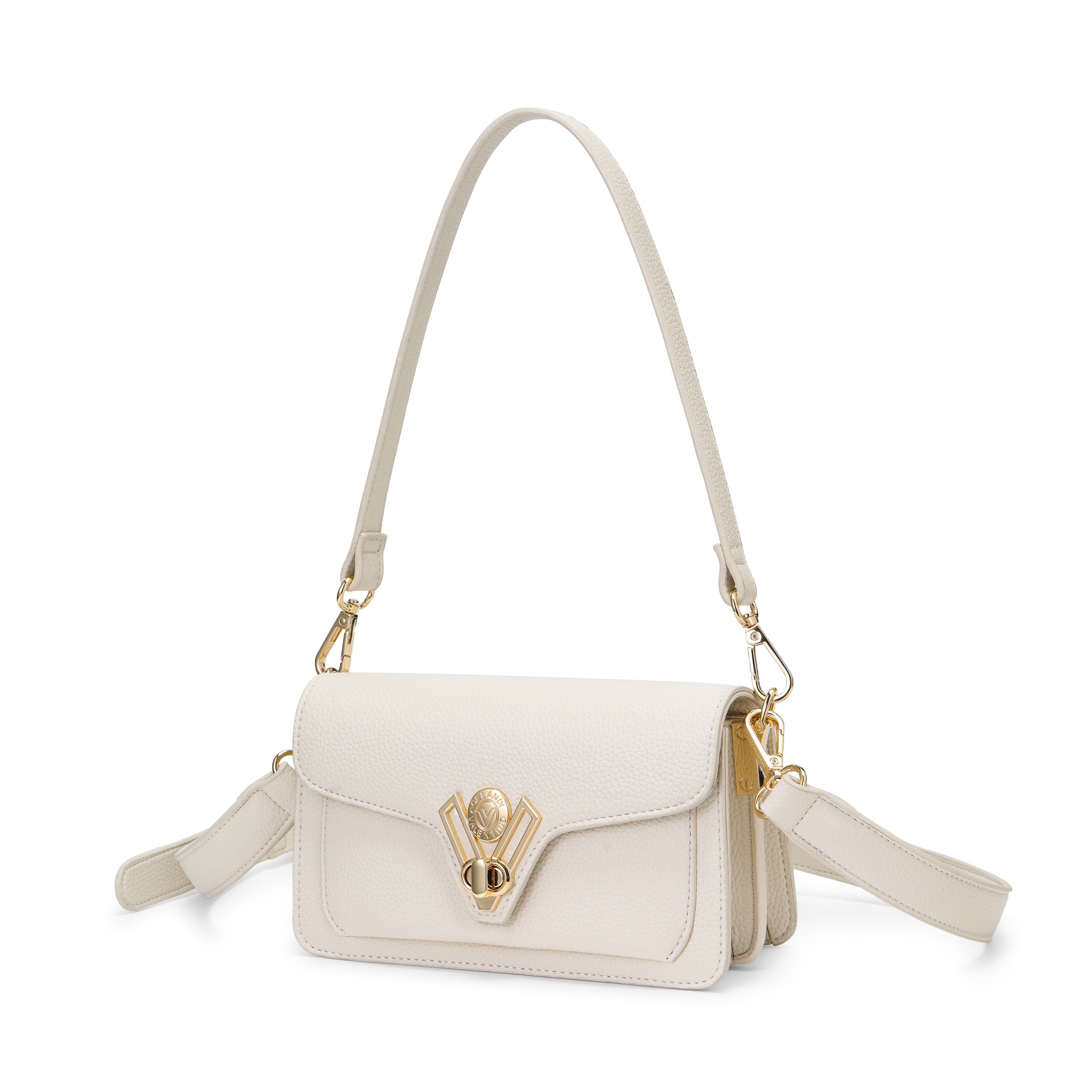 Valentino Orlandi Roma Pebbled Handbag