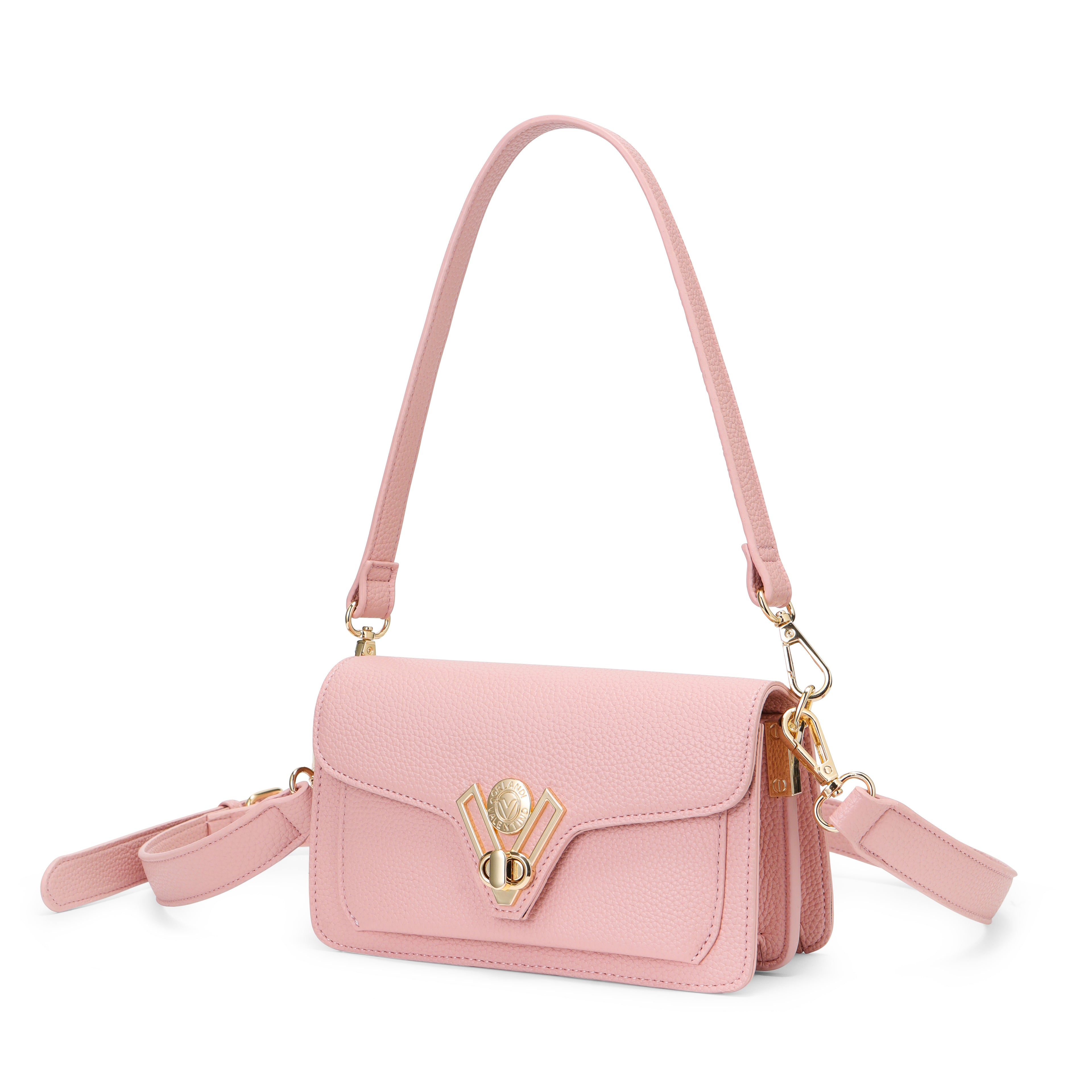 Valentino Orlandi Roma Pebbled Handbag