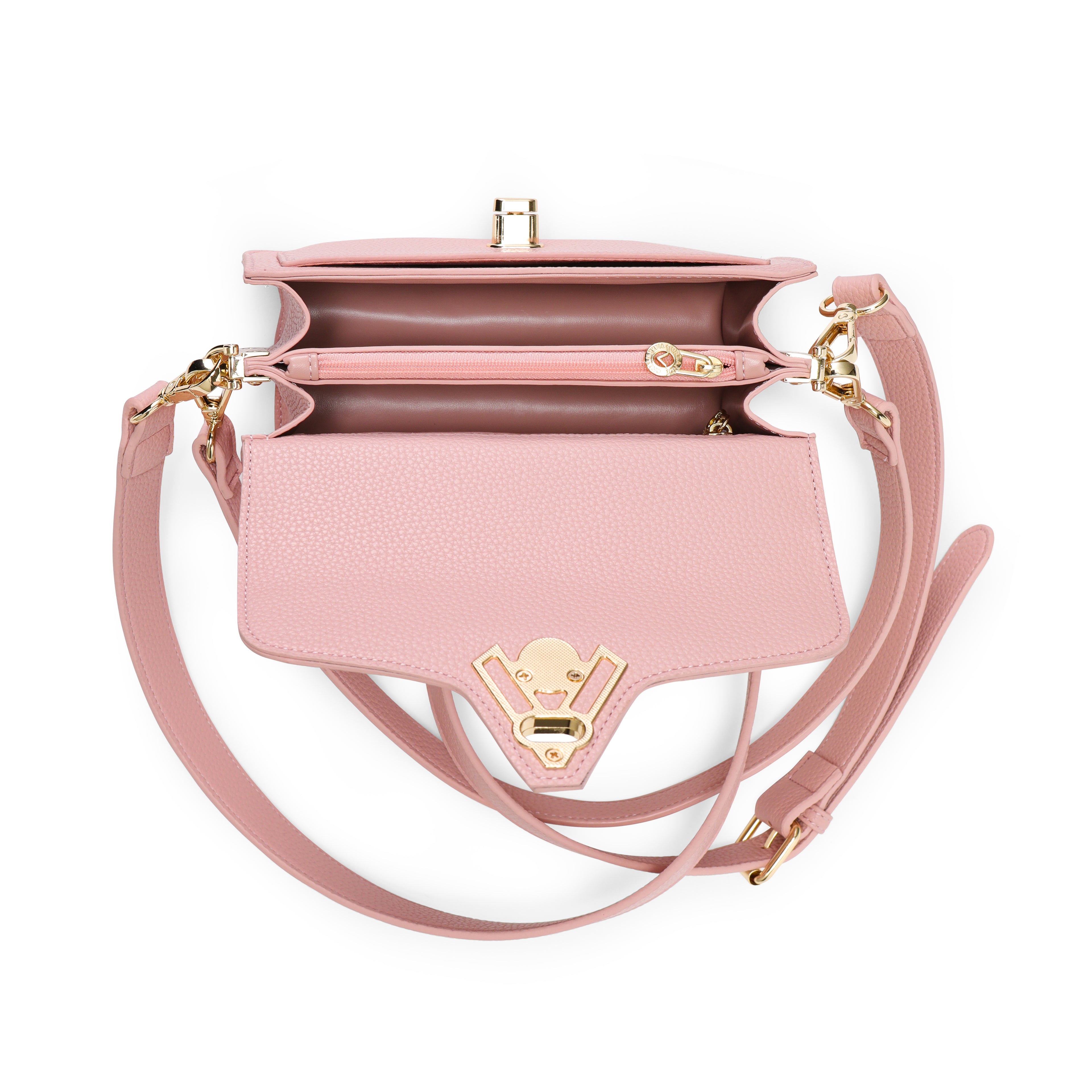 Valentino Orlandi Roma Pebbled Handbag