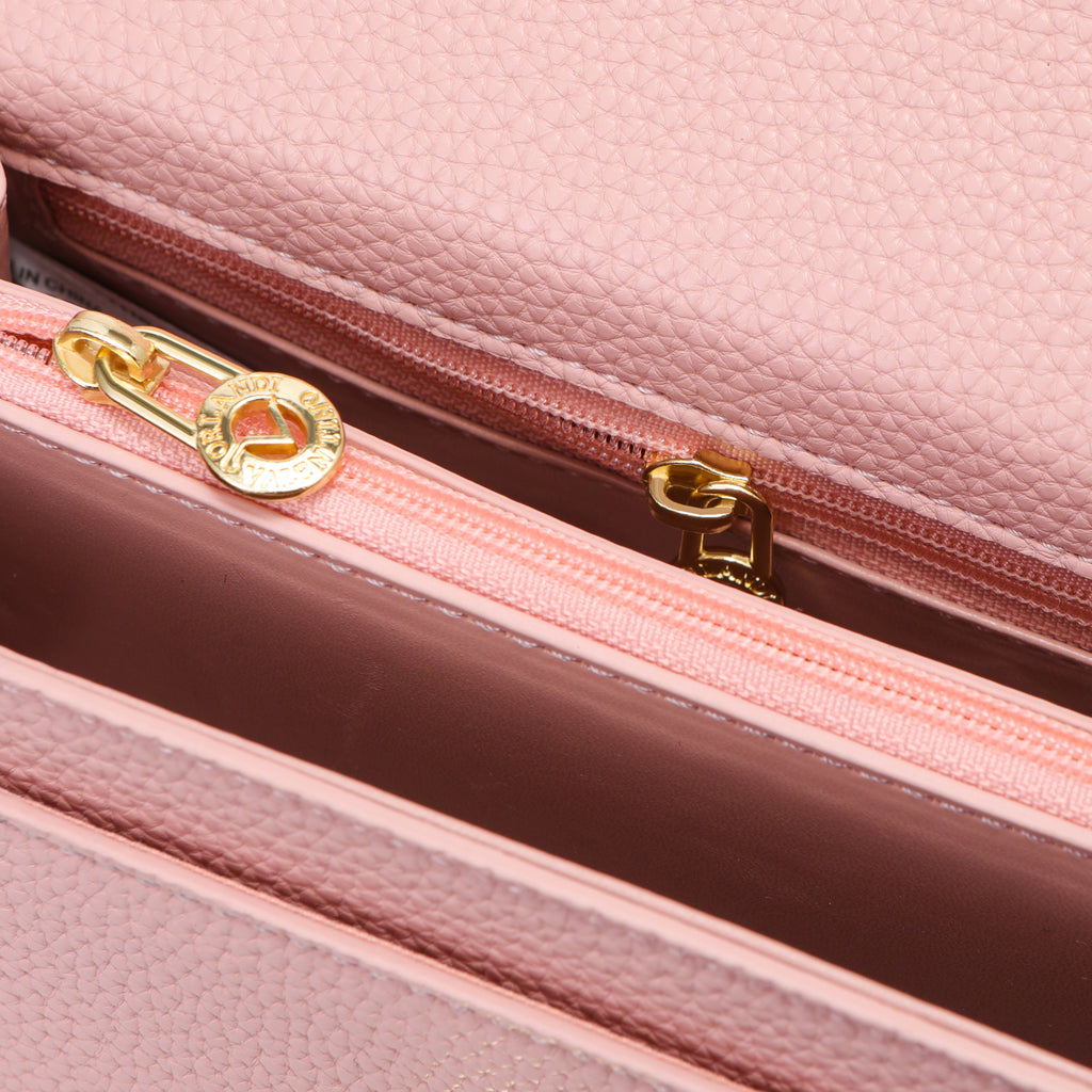 Valentino Orlandi Roma Pebbled Handbag